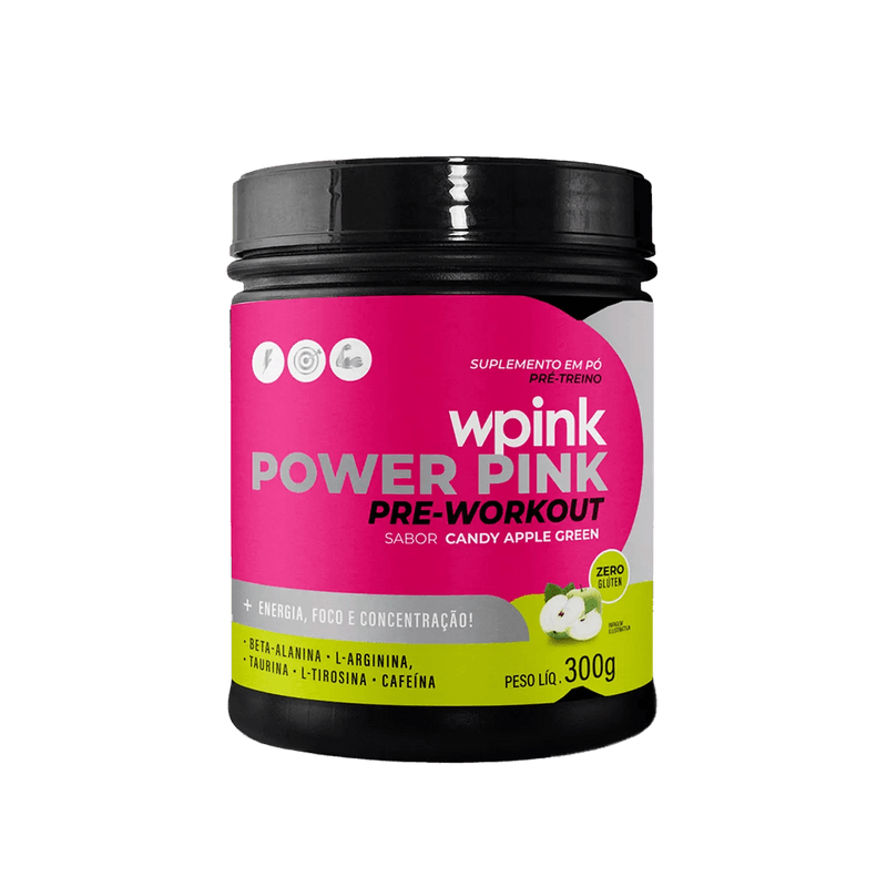 Super Power Pink de Maçã Verde - Pré-Treino – 300g